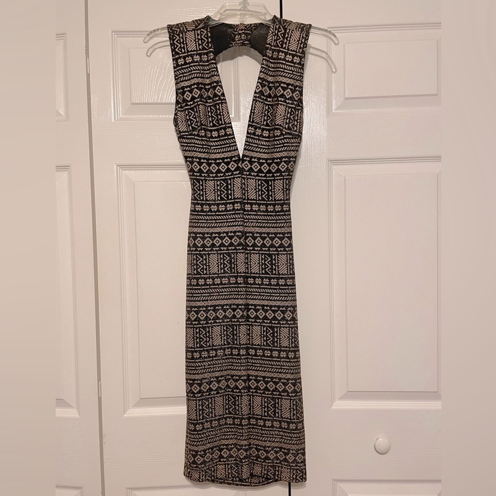 Windsor Aztec Print Midi Dress